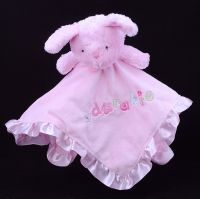 Carters Child of Mine "Adorable" Pink Bunny Rabbit Lovey